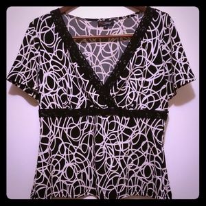 Pantology, Women's Blouse, Size 1X